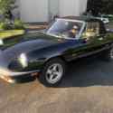 1988 Alfa Romeo Spider Convertible Black RWD Manual GRADUATE