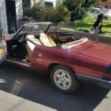 1988 Alfa Romeo Spider Veloce 59k Miles Burgundy Tan