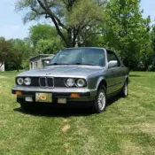 1988 BMW 325i Convertible Grey I AUTOMATIC