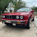 1988 BMW 325i Convertible Red RWD Automatic I AUTOMATIC