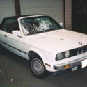 1988 BMW 325ic Convertible White