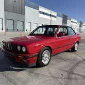 1988 BMW 325is Sedan Red IS