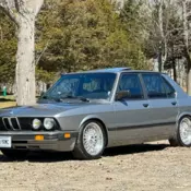 1988 BMW 528e Sedan Grey E