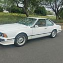 1988 BMW 635CSI 2nd Owner Original BMW Automatic Coupe Alpine Wht Natur Leather
