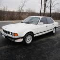 1988 BMW 7 Series 750iL 152,500 Miles White 12 Cylinder Engine 5.0L/304 Automat