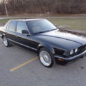 1988 BMW 735i  Black  SUPER RARE 5 SPEED MANUAL