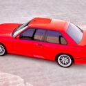 1988 BMW M3 Sedan Red RWD Manual