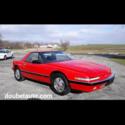 1988 Buick Reatta 3800 Coupe Red