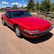 1988 Buick Reatta Red
