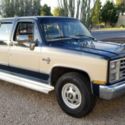 1988 c20 chevy truck 4 door 1 owner 73k original miles quad cab 86 87 84 square