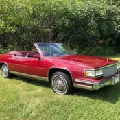 1988 Cadillac DeVille Convertible Conversion - 11,227 Miles, 1 Owner, No Winters