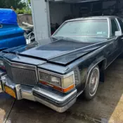 1988 Cadillac Fleetwood Blue BROUGHAM D&#039;elegance