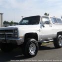 1988 CHEVROLET BLAZER Silverado K5 Lifted 4X4 Classi 188527 Miles White SUV  Aut