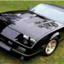1988 Chevrolet Camaro Convertible Black RWD Automatic