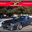 1988 Chevrolet Camaro IROC Z  102037 Miles Gray Coupe 5.7L A