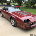 1988 Chevrolet Camaro IROC-Z 97669 Miles Dark Red Convertible 8 Cyl, Automatic