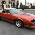 1988 Chevrolet Camaro Iroc-Z Z/28 Convertible 5.0L Rare Color