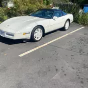 1988 Chevrolet Corvette White