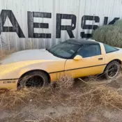 1988 Chevrolet Corvette - Yellow - Not Running
