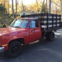 1988 Chevrolet R30 Custom Deluxe Rack Dump, dual rear wheel