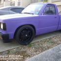 1988 Chevrolet S10 Pickup Purple RWD Manual S10