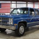 1988 Chevrolet Suburban R20 131220 Miles Blue SUV 454 V8 Automatic