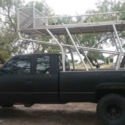 1988 Chevy pickup with a 6&#034; lift and aluminum shark rack