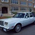 1988 Chrysler Fifth Avenue Sedan 64810 Miles White 4d Sedan  Auto