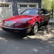 1988 Chrysler LeBaron Convertible Red PREMIUM