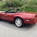 1988 Corvette Convertible 10,000 Original miles