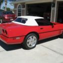 1988 CORVETTE CONVERTIBLE MANUAL TRANS STUNNING LOW MILEAGE UNMOLETED ORIGINAL!!