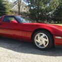 1988 Corvette Red on Red Coupe Z52 49,200 original miles