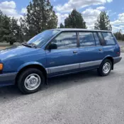 1988 Dodge Colt Wagon Blue VISTA