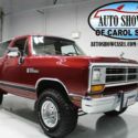 1988 Dodge Ram Charger  BURGUNDY AVAILABLE NOW!!