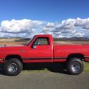 1988 Dodge W100 4X4 Short Bed Truck