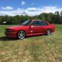 1988 E30 M3 Zinno/ Black Only 79k. One Owner. Recent Respray. Recent Service!