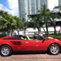 1988 Ferrari Mondial 3.2 Convertible Racing Red & Tan Interior 21k Actual Miles!