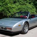 1988 Ferrari Mondial Cabriolet 3.2, Desirable Silver w/ Red Interior
