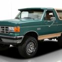 1988 Ford Bronco Eddie Bauer Edition Alpine Green SUV 351 V8 3 Speed Automatic