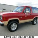 1988 FORD BRONCO II Eddie Bauer Edition 178435 Miles Red SUV  5 Speed Manual