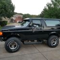 1988 Ford Bronco SUV Black 4WD Automatic U100