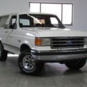 1988 Ford Bronco XLT 51,691 Miles White SUV V8 5L Automatic