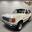 1988 Ford Bronco XLT 51701 Miles White SUV V8 5L Automatic