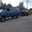 1988 Ford E-350 4x4 Cargo Van Lifted Locker & 35&#039;s Quigley? Pathfinder?