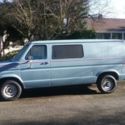 1988 ford f-150 cargo van in Excellent condition, light blue