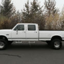 1988 ford f-350 xlt 4x4 lariet crew cab 4-door 7.5 460 white blue runs xlt 89k