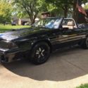 1988 Ford Mustang Convertible Black RWD Automatic GT