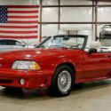 1988 Ford Mustang GT 5.0 41456 Miles Red Convertible 5.0L V8 5-Speed Manual