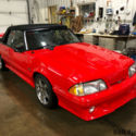1988 Ford Mustang GT 80427 Miles Red Convertible 8 Cyl, 5 Speed Manual