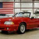 1988 Ford Mustang GT Convertible 41456 Miles Red Convertible 5.0L V8 5-Speed Man